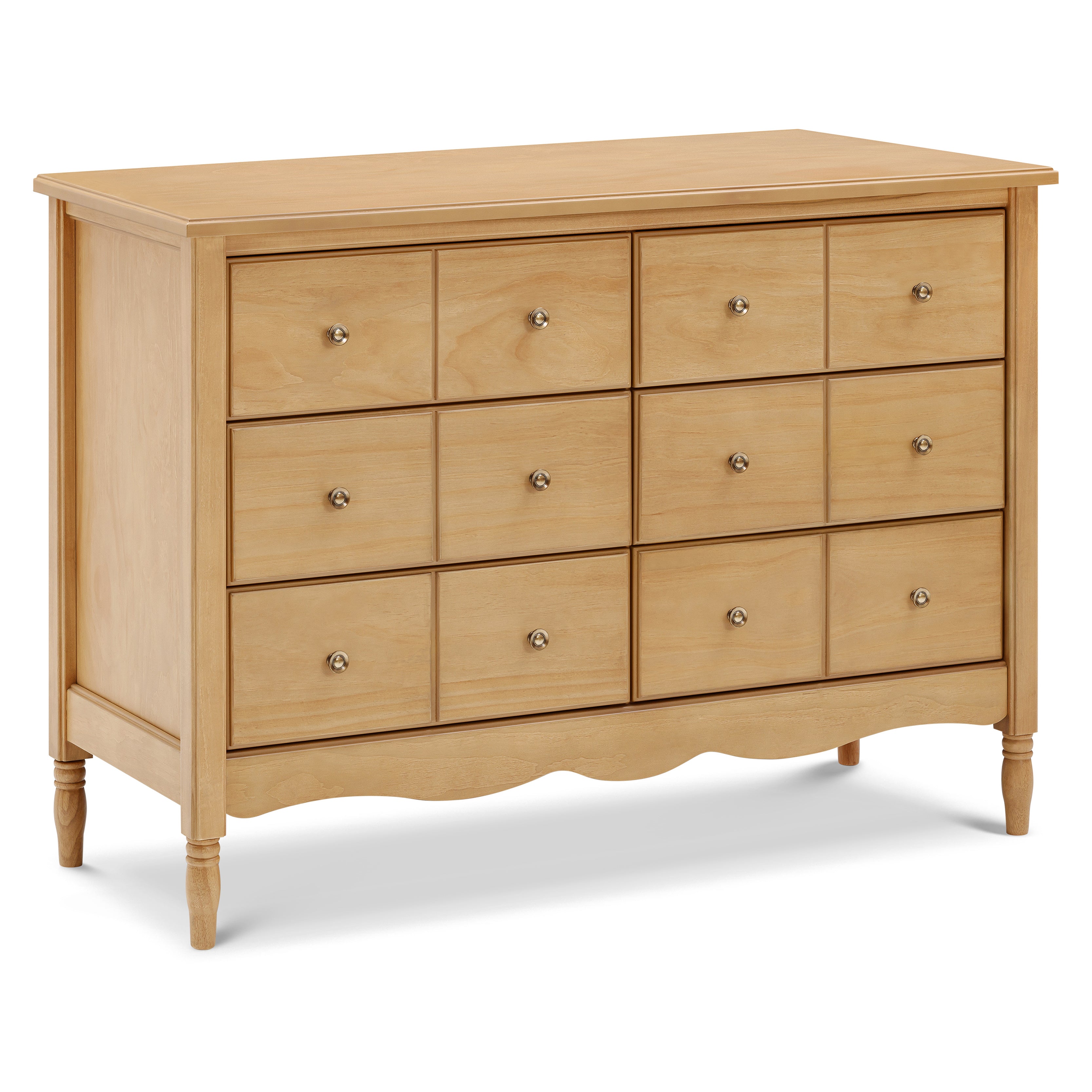 Liberty 6-Drawer Assembled Dresser in Honey