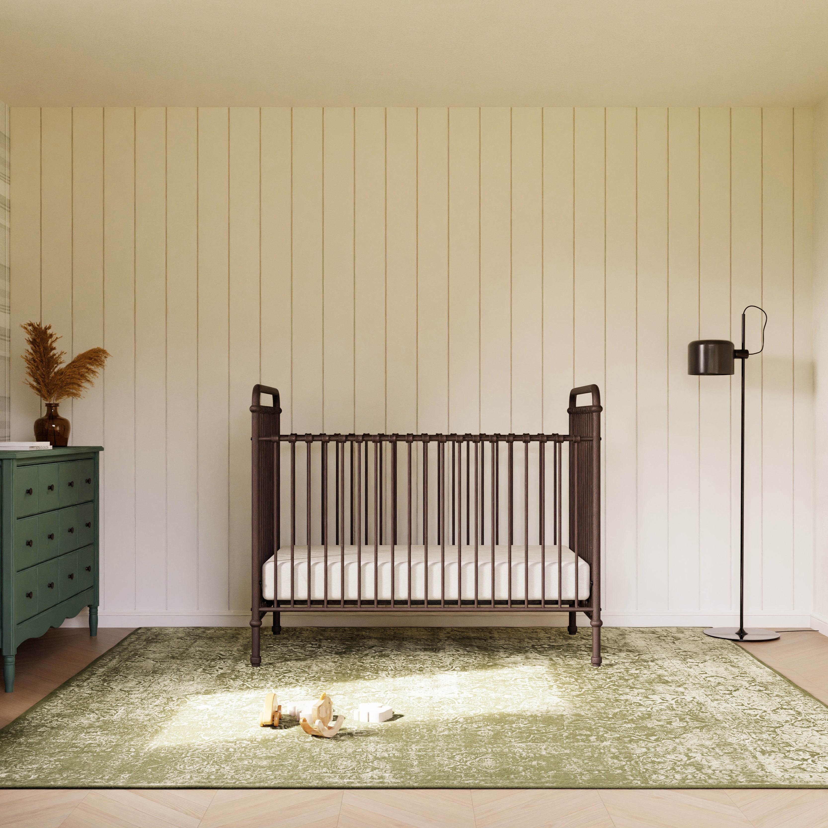 Abigail 3-in-1 Convertible Crib in Vintage Iron