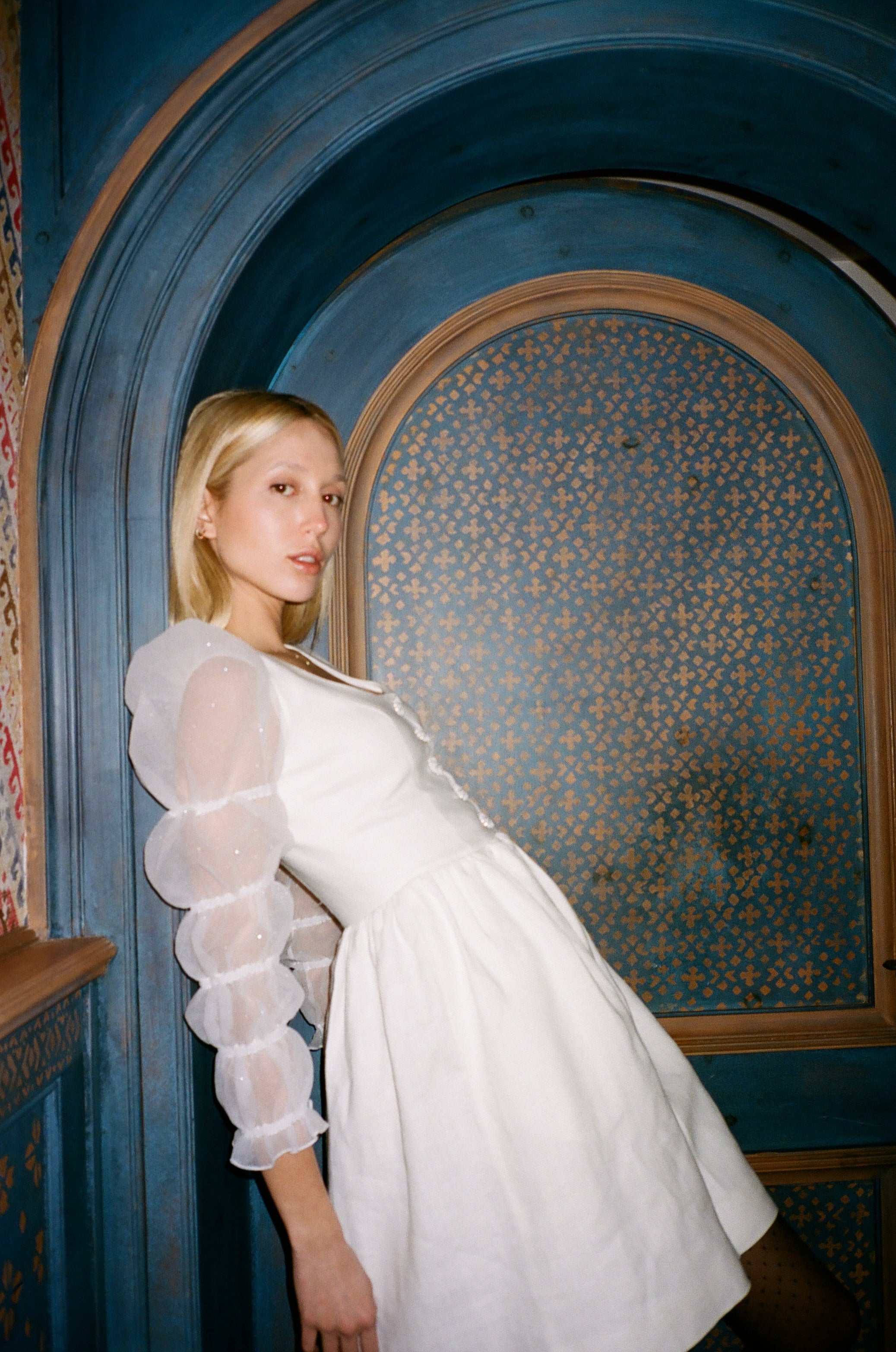 Carolina Dress in White