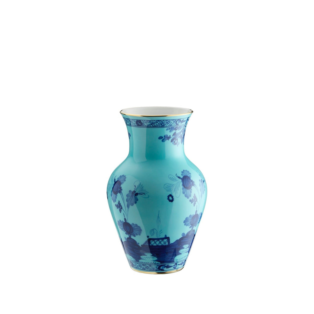 Oriente Italiano Ming Vase in Iris