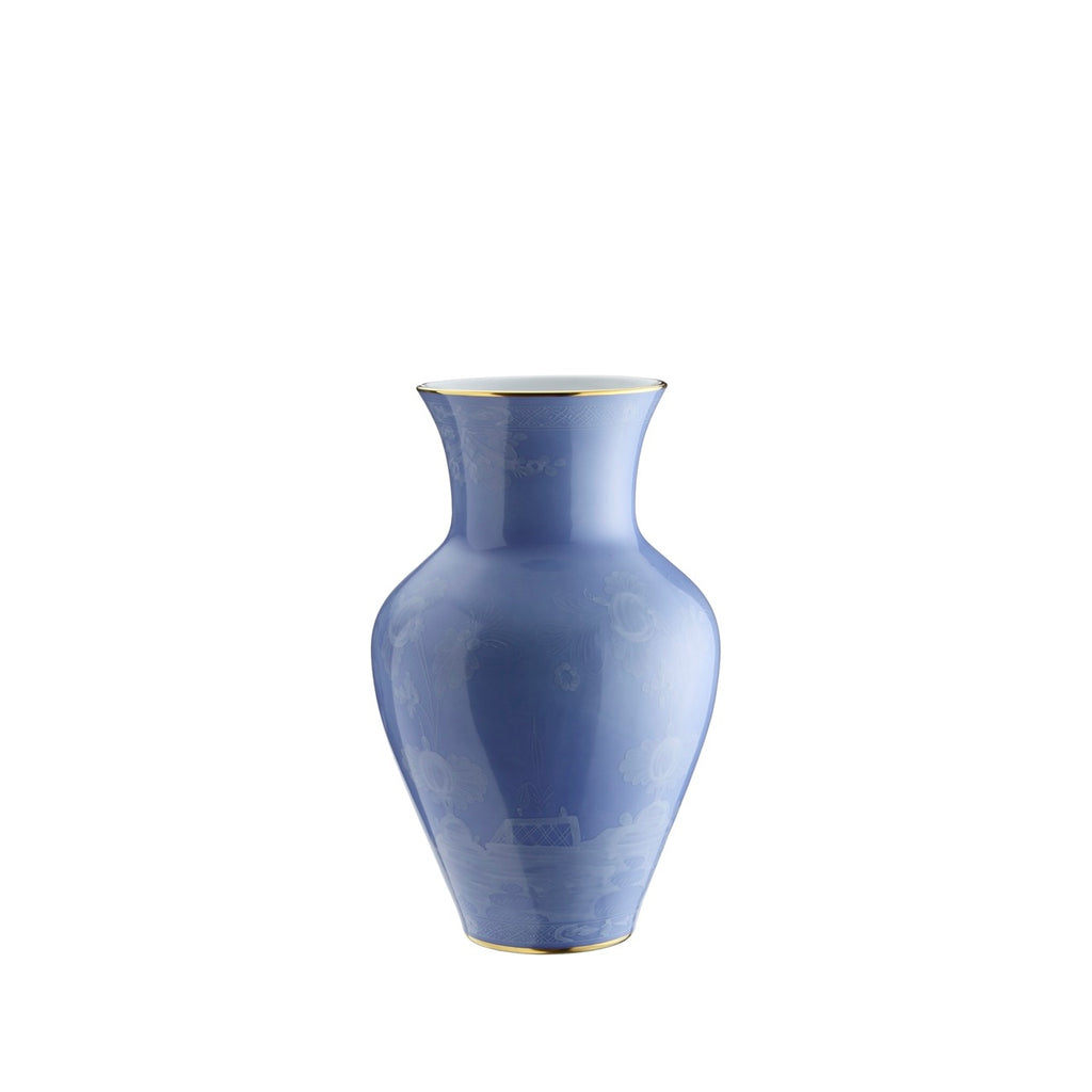 Oriente Italiano Ming Vase in Pervinca