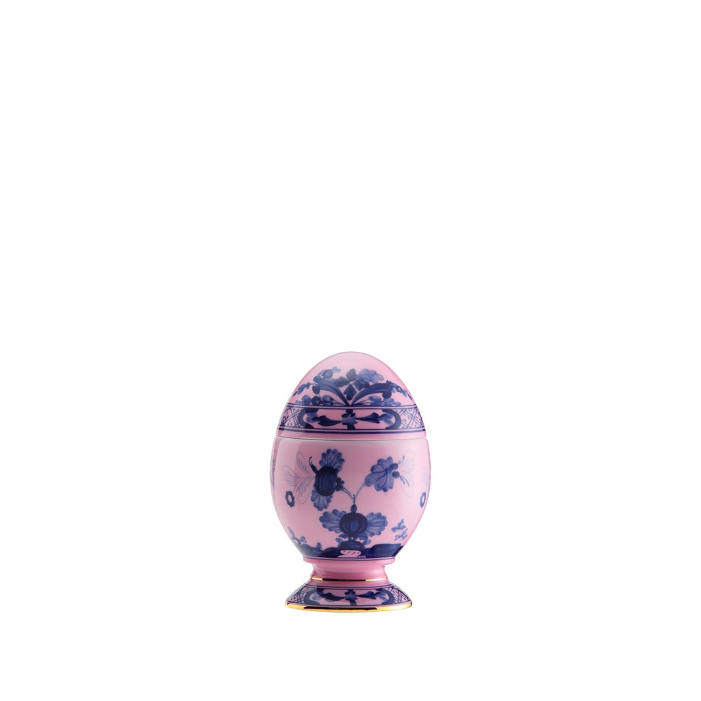 Oriente Italiano Egg With Cover in Azalea