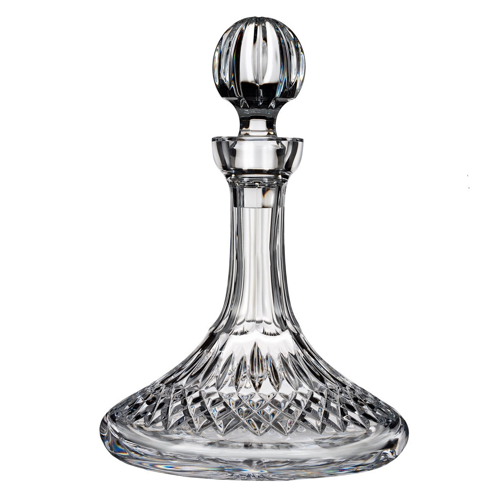 Lismore Ships Decanter 9.7" 28 oz