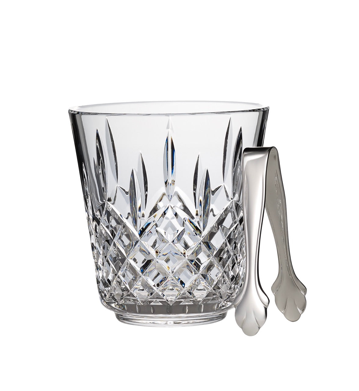 Lismore Ice Bucket 7.5", with Tongs