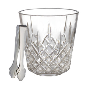 Lismore Ice Bucket 7.5", with Tongs