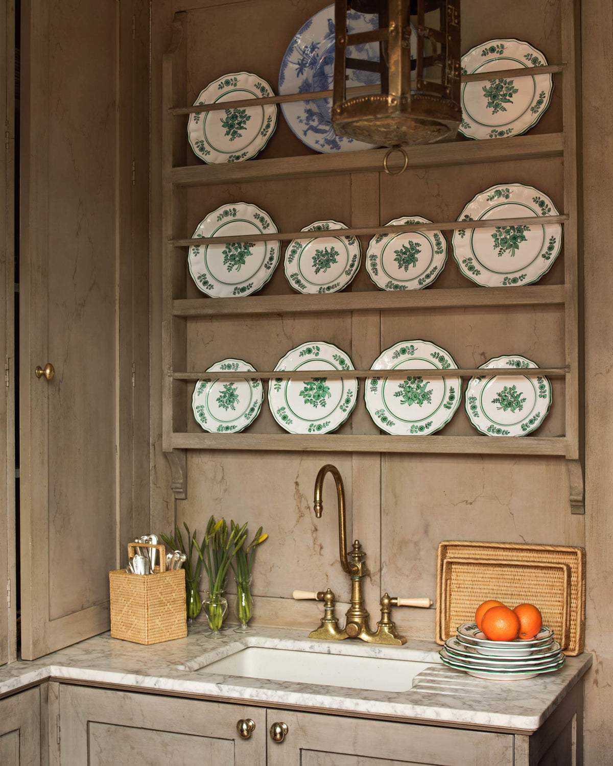 Sicilia Dinner Plate in Green