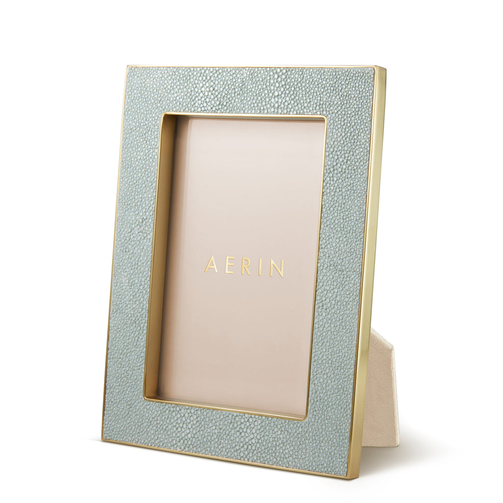 Classic Shagreen Frame, Mist