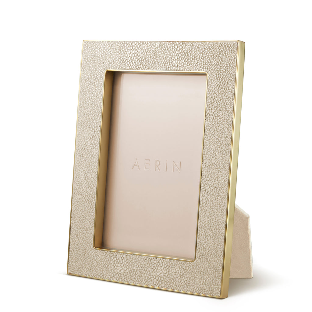 Classic Shagreen Frame, Wheat