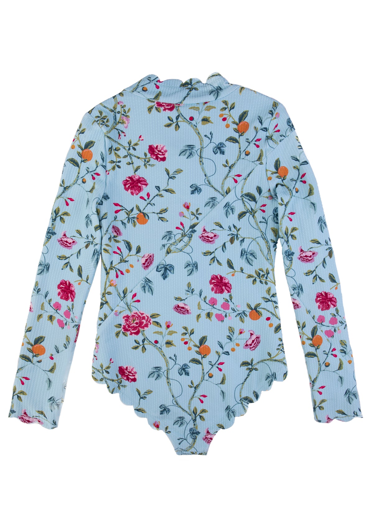 Bumby North Sea Rashguard in Blue Floral