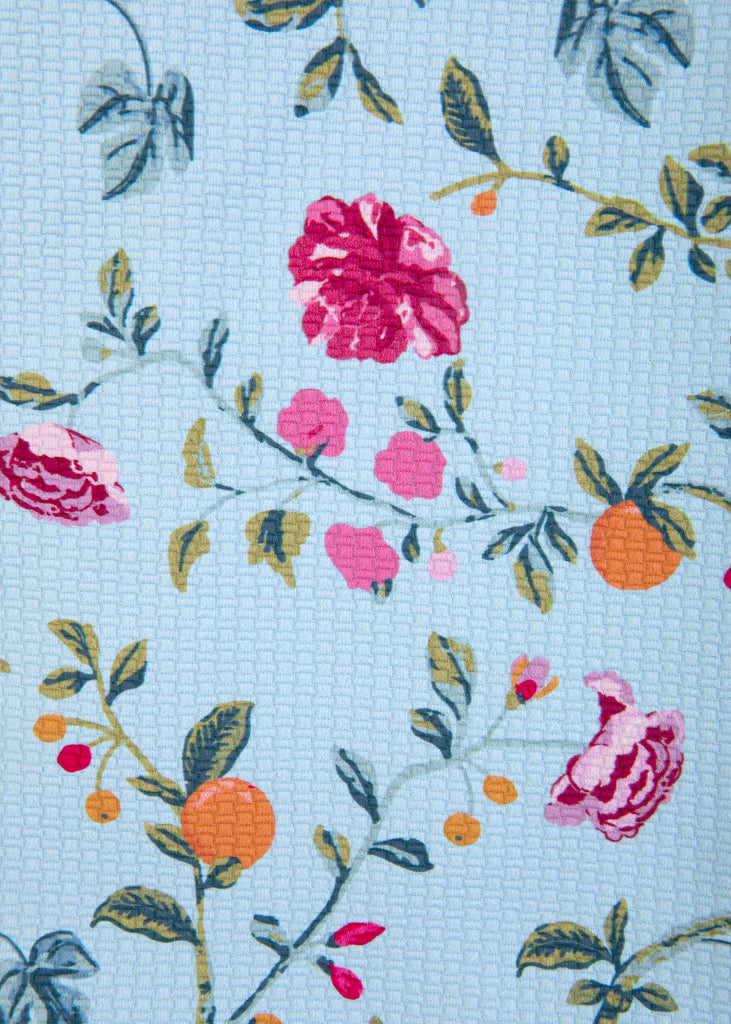 Bumby North Sea Rashguard in Blue Floral