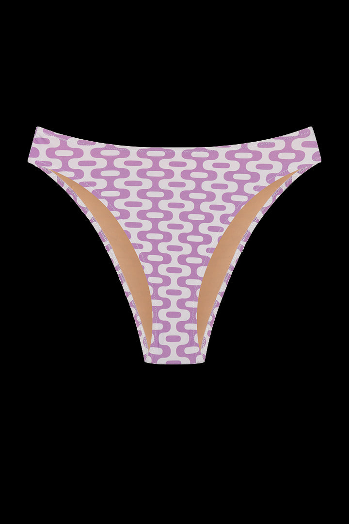 The Marie Bottom in Lilac Ogee