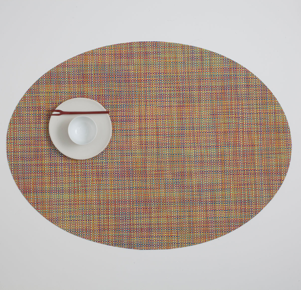 Mini Basketweave Oval Placemat