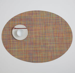 Mini Basketweave Oval Placemat