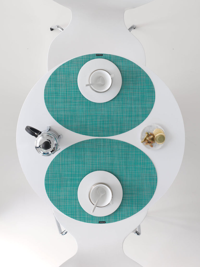 Mini Basketweave Oval Placemat