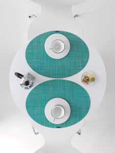 Mini Basketweave Oval Placemat