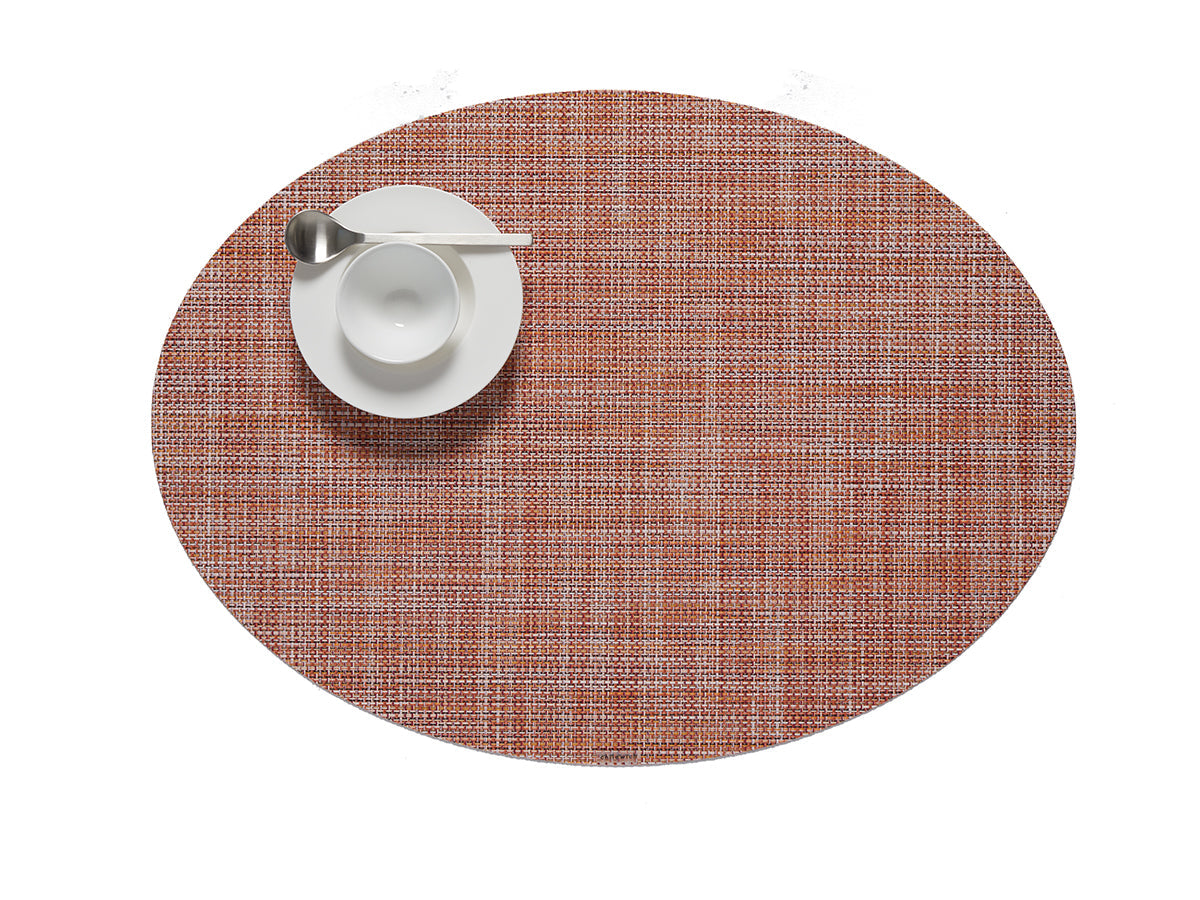 Mini Basketweave Oval Placemat