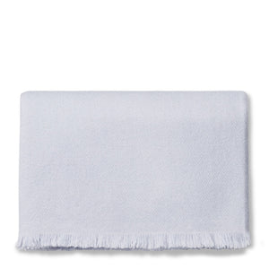 Noe Cashmere Throw in Artic Blue
