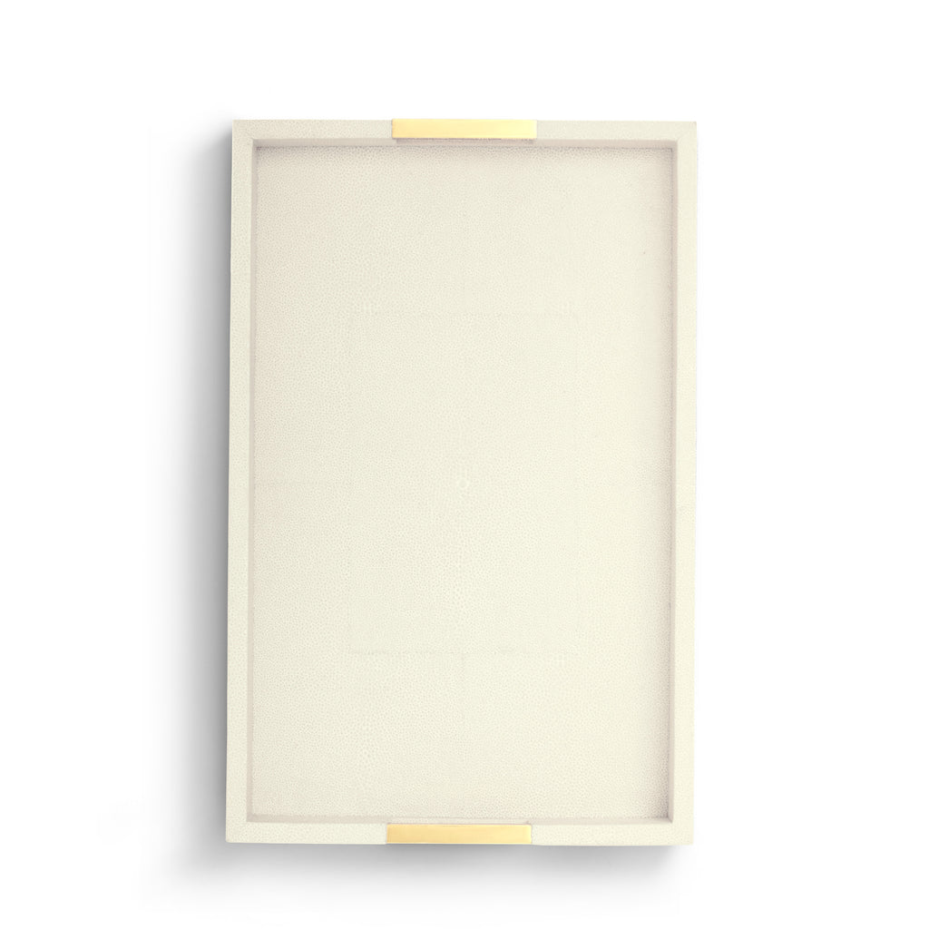 Modern Shagreen Desk Tray