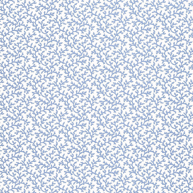 Coral Vine Wallpaper in Ocean