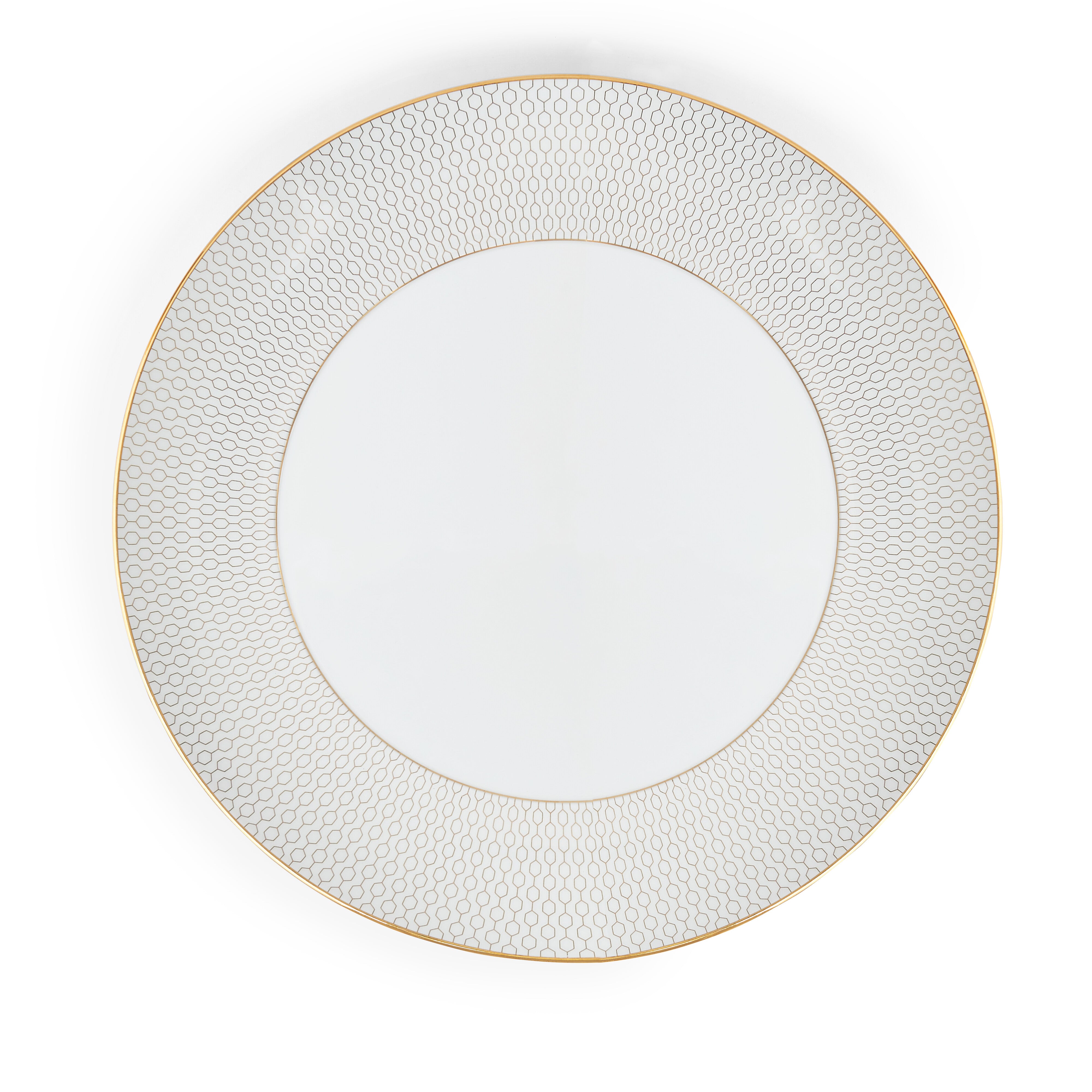 Gio Gold Dinner Plate 11"
