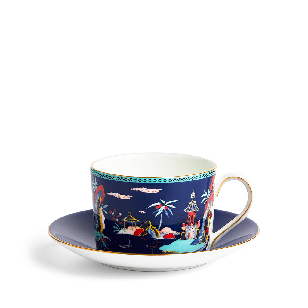 Wonderlust Teacup & Saucer Set