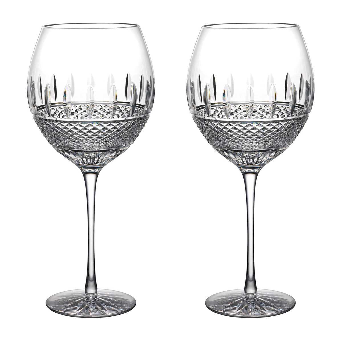Irish Lace Red Wine, Set of 2