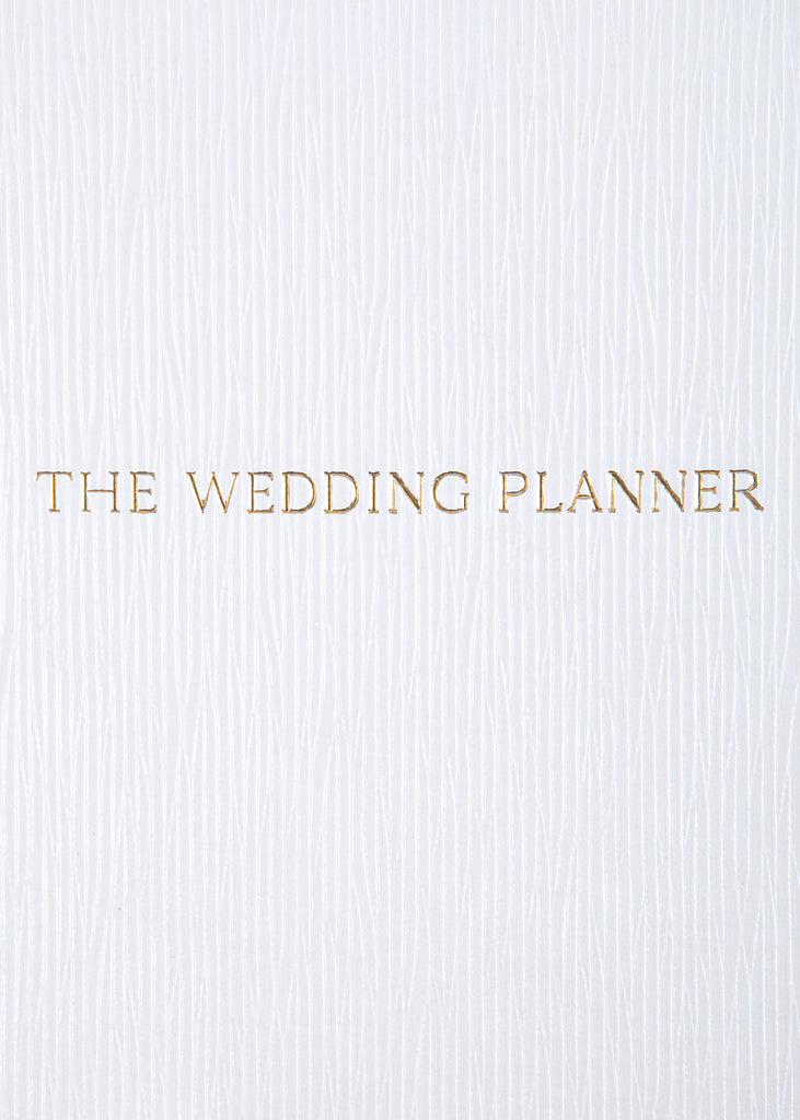 The Wedding Planner, A5 Tabbed Book