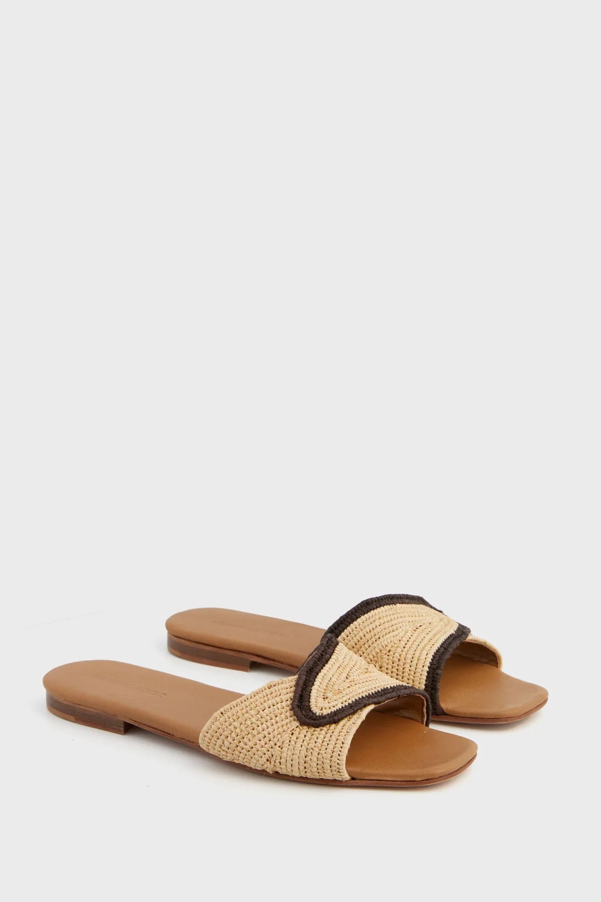 Volakas Sandal in Nude/Brown