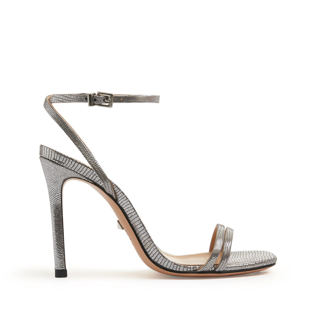 Altina Embossed-Leather Sandal