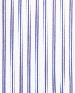 Women’s Navy French Ticking Pajama Set