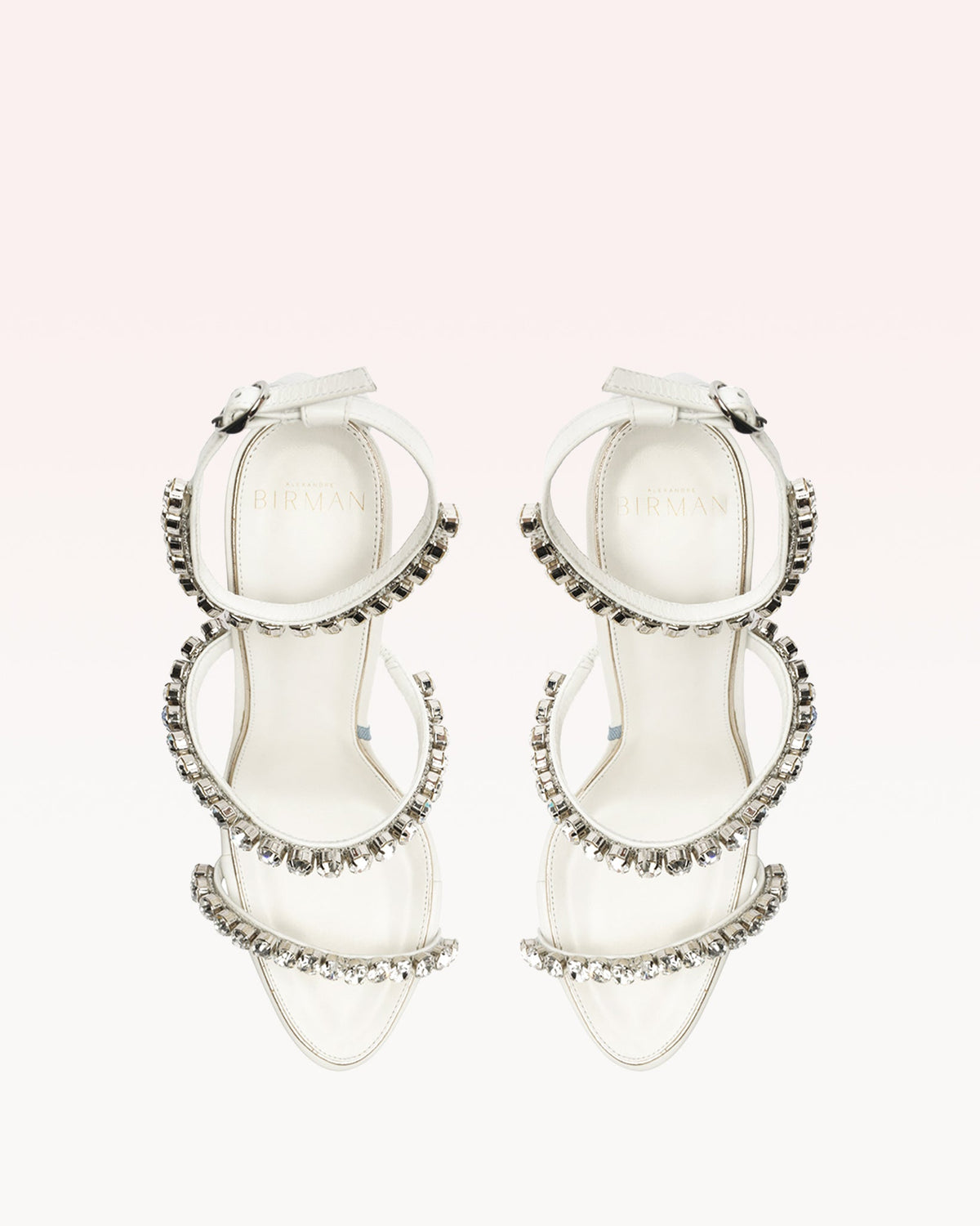 Alexa Bridal 100 in White & Crystal