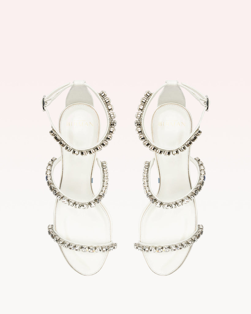 Alexa Bridal 60 in White & Crystal