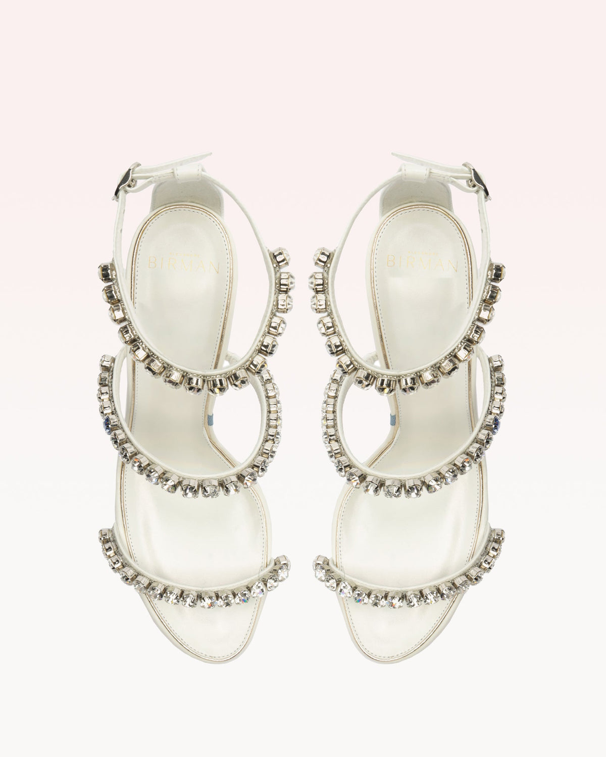 Alexa Bridal 90 in White & Crystal