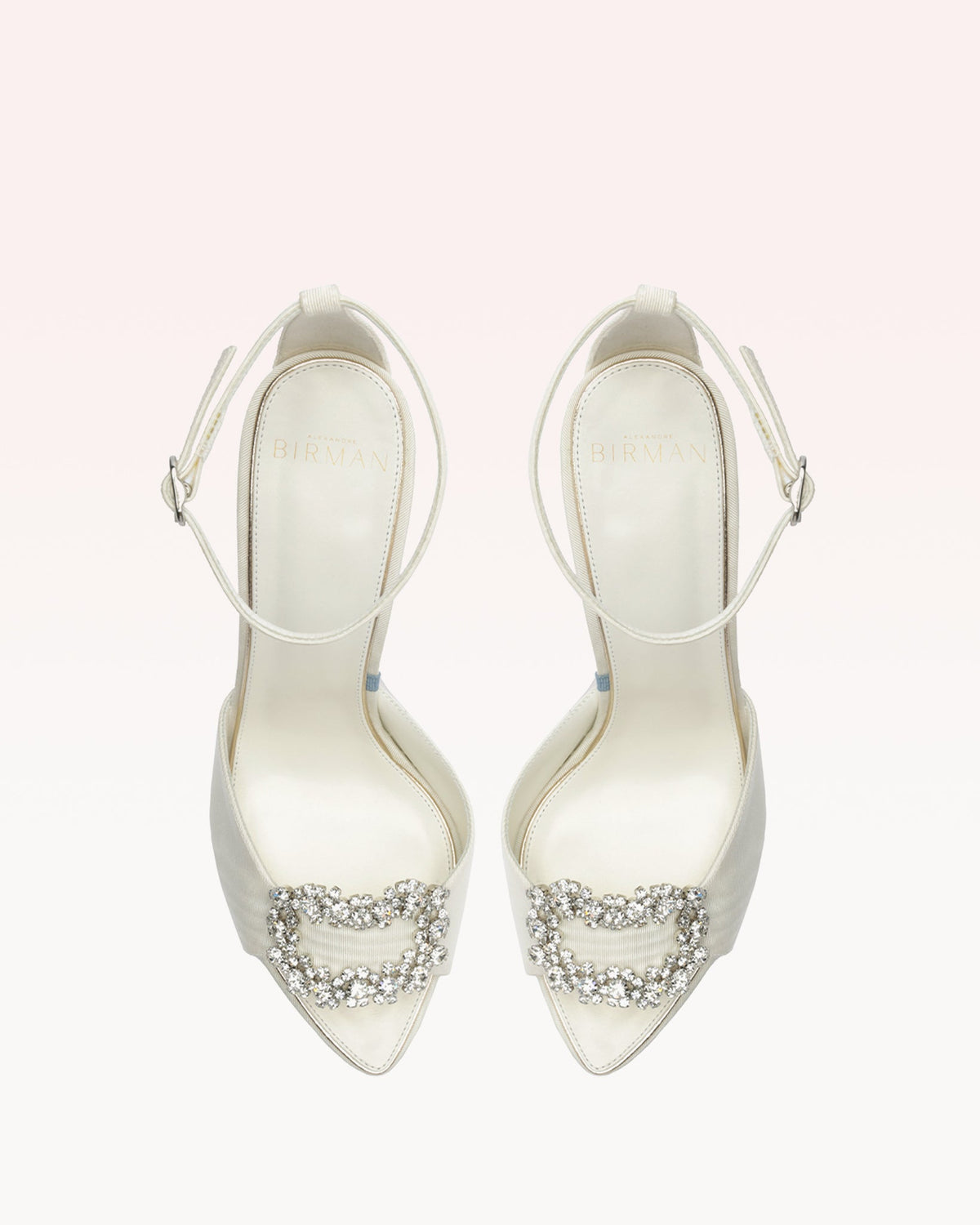 Isla Bridal 100 in Off White & Crystal