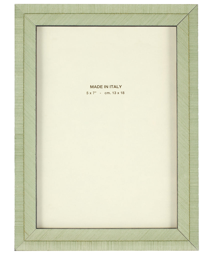 Bianca Photo Frame Marquetry Photo Frame in Pistachio Mint Green 5x7"