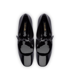 Blair Ballet Flat In Black Patent Leather