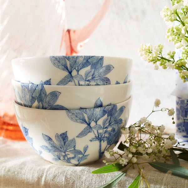 Summer Blues Tall Cereal Bowl – Hedges Designs