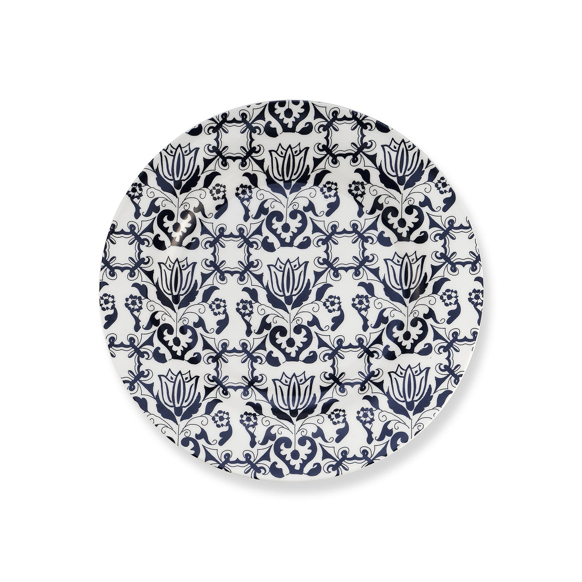 Signature Salad Plate Blue & White Chefanie