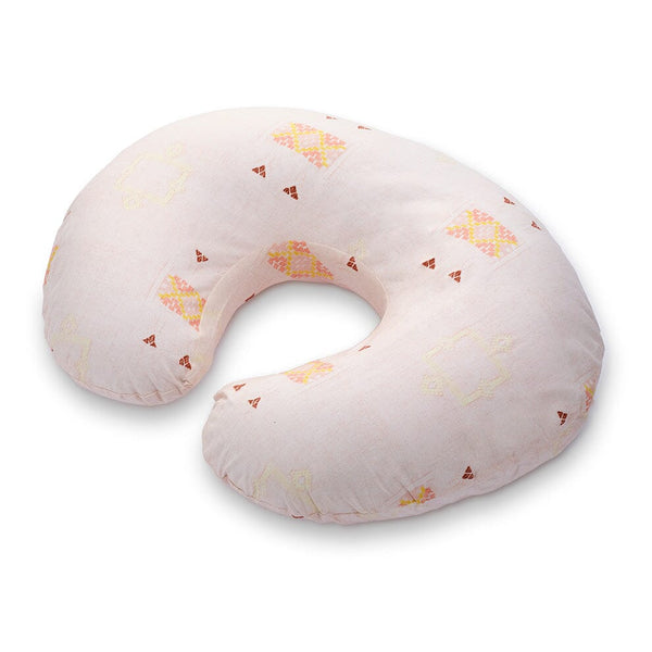 Blush Cactus Silk Nursing Pillow Cover Over The Moon