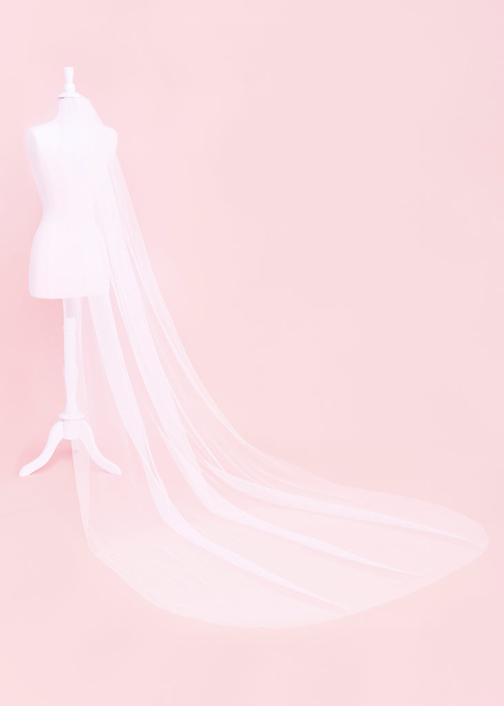 The Classic Silk Tulle Wedding Veil
