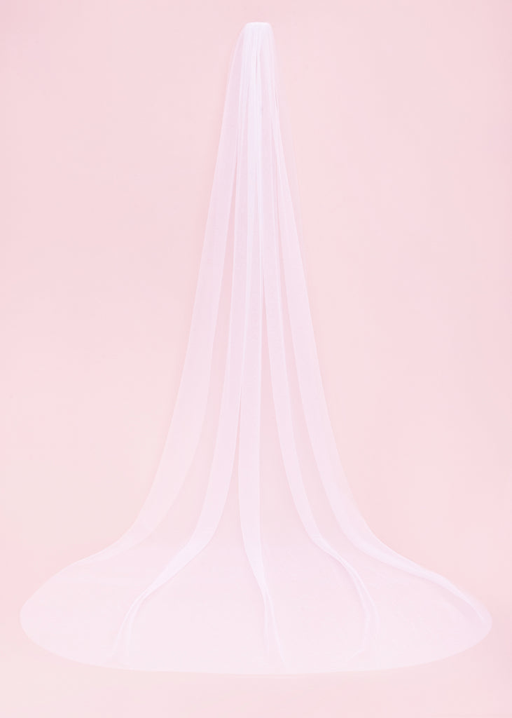 The Classic Silk Tulle Wedding Veil