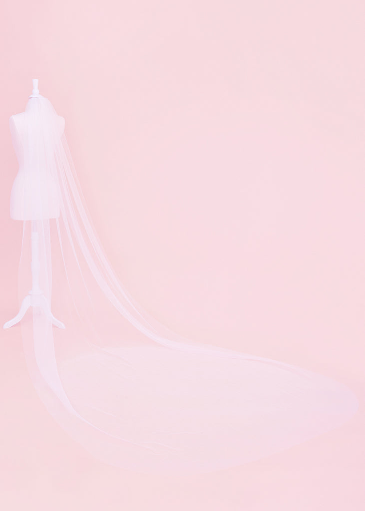 The Classic Silk Tulle Wedding Veil