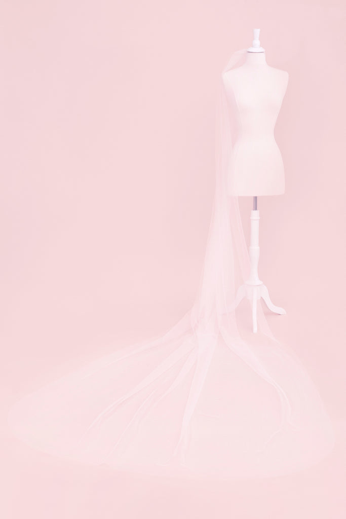 The Classic Silk Tulle Wedding Veil