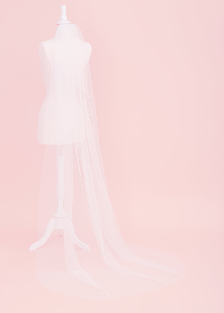 The Classic Silk Tulle Wedding Veil