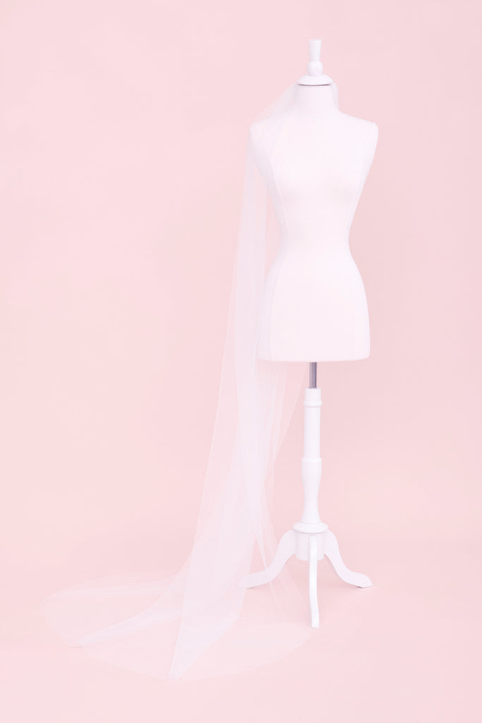 The Classic Silk Tulle Wedding Veil