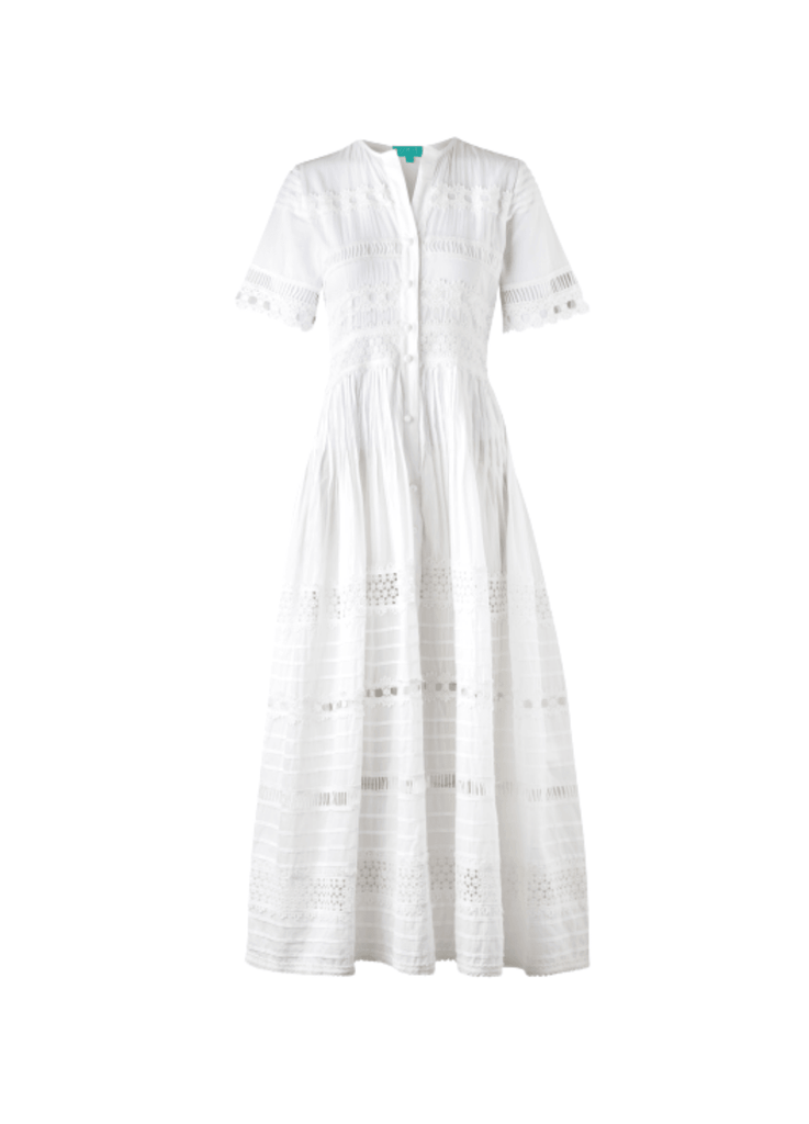 CAMILA DRESS WHITE - Waimari