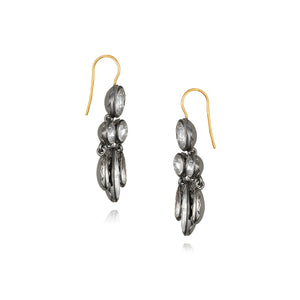 Catherine Girandole Earrings in White