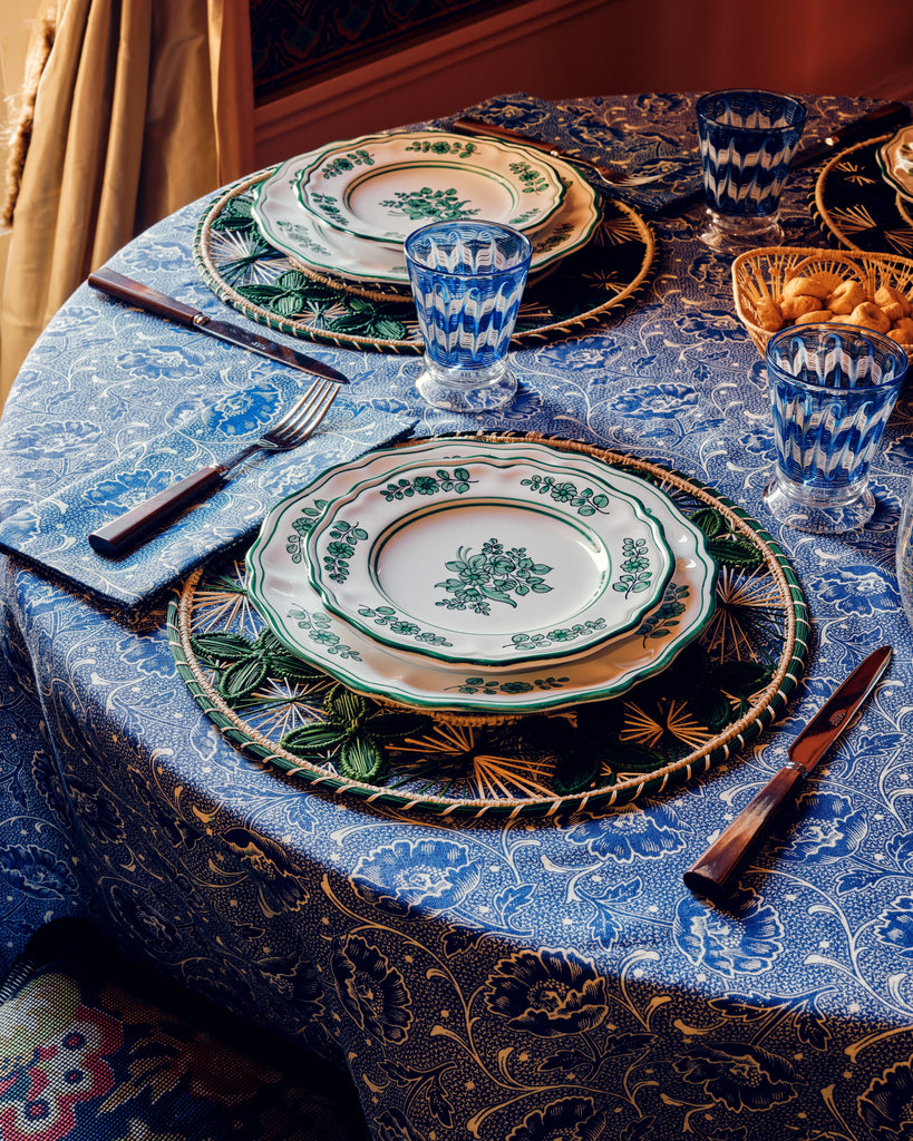 Sicilia Dessert Plate in Green