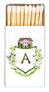 Personalized Crest Matchbox