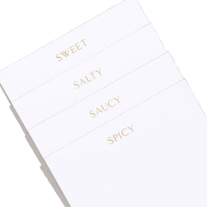 Tasty Place Cards, Set of 24